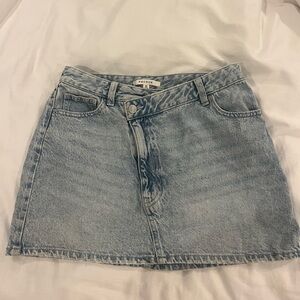 PacSun Blue Denim Mini Skirt